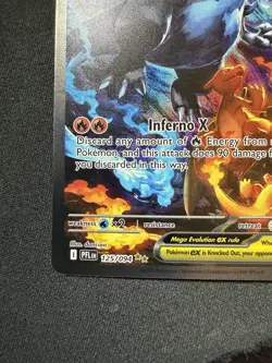 Mega Charizard X EX 125/094 Holo Special Illustration Rare Pokemon TCG Card - Image 5