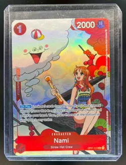 2022 One Piece Promotion Card Nami Gift Collection 2023 #OP01-016 - Image 1