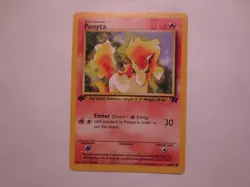 PONYTA # 64/82 FIRST EDITION NON HOLO POKEMON CARD - Image 1
