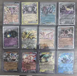 Lot Of 12 Pokemon Cards EXs TCG Trading Cards NM - Image 1