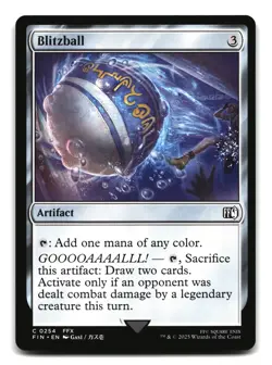 Blitzball Magic the Gathering #C 0254 - Image 1