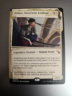 Magic the Gathering #337 Delney, Streetwise Lookout - Image 1
