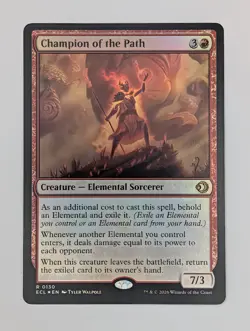(Foil) Champion of the Path (130) Lorwyn Eclipsed Mtg NM - Image 1