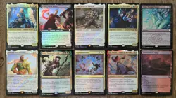 MTG Magic the Gathering Collection Lot 100 Rares/Mythics w/ 10 Foils NM #126 - Image 1