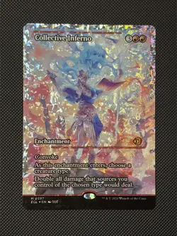 MTG ECL Collective Inferno Fracture Foil (Showcase) 0397 Lorwyn Eclipsed NM+ - Image 1