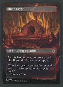 Blood Crypt (Borderless) - Lorwyn Eclipsed Regular - Image 2
