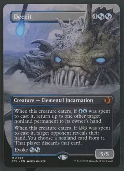 Deceit (Borderless) Lorwyn Eclipsed - Regular - Image 1