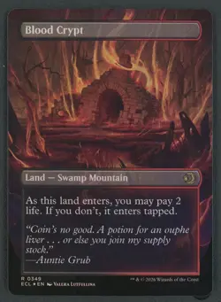Blood Crypt (Borderless) - Lorwyn Eclipsed Foil - Image 2