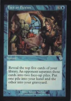 Fact or Fiction - Invasion: #57, Magic: The Gathering Nm C278 - Image 1