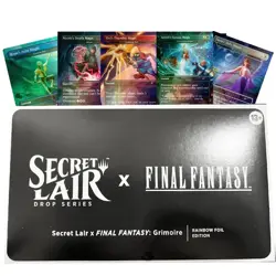 MTG Secret Lair x Final Fantasy English Grimoire FOIL Edition New Sealed - Image 1