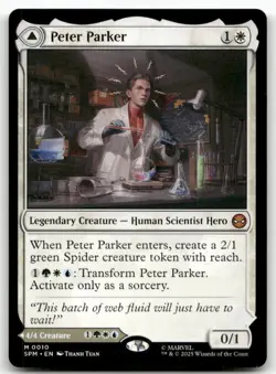 Peter Parker M Marvel's Spider-Man 10 MTG NM X1 - Image 1