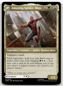 Peter Parker M Marvel's Spider-Man 10 MTG NM X1 - Image 2