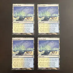 MTG - 4X Boreal Shelf - Coldsnap - NM - $1 Shipping - Image 1