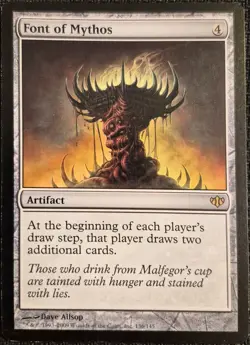 MTG Font of Mythos, Conflux - LP - Image 1