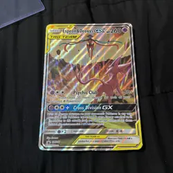 Espeon & Deoxys GX SM240 Tag Team Black Star Promo Jumbo Pokemon 2020 - Image 1