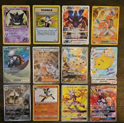 Pokemon 12 Card Lot. Sabrina's Gengar. Holo Koga. SIR. Illustration Rares. Shiny - Image 1