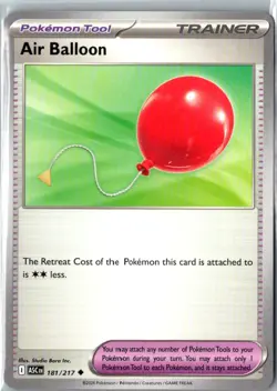 Air Balloon ME: Ascended Heroes 181/217 NM Normal Pokemon - Image 1