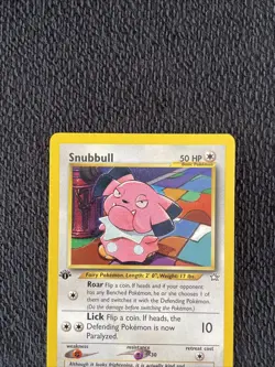 Snubbull 74/111 Common 1st Edition Near Mint Neo Genesis Pokemon NM/LP+ - Image 3