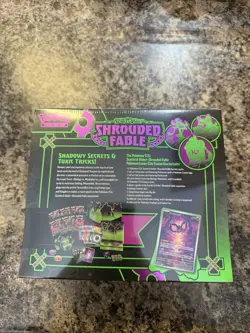 Pokemon TCG Shrouded Fable ETB Pokemon Center Exclusive Factory Sealed - Image 2