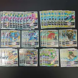 60*Lot Pokemon TCG RRR VSTAR Lucario Hisuian Samurott Whimsicott Zacian #4 KB72 - Image 1
