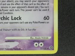 Gardevoir 7/132 Secret Wonders Holo Rare Pokemon TCG LP/MP - Image 4