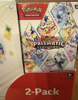 Pokemon Sealed Scarlet Violet Prismatic Evolutions Elite Costco Booster Bundle - Image 3