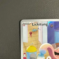 Pokemon TCG Lickitung Illustration Temporal Forces #180/162 Near Mint Condition - Image 3