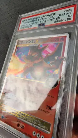 Charizard G & LV X 1st Edition PSA 10 Sequential Set Pokemon Card Holo - Image 4