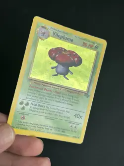 Pokemon TCG Vileplume 15/64 Jungle Holo Rare Unlimited MP - Image 3