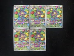 2025 Pokemon TCG Japanese M2 092/080 AR Art Rare Ambipom Holo Lot*5 JA75 - Image 2
