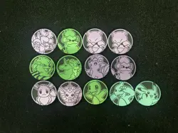 Pokemon TCG Tyranitar Coins Pikachu Charmander Arcanine Lot*13 JA75 - Image 1