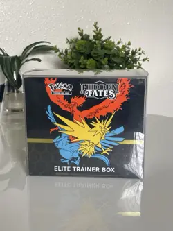 Pokemon Hidden Fates Elite Trainer Box Sun and Moon ETB 2019 Sealed TCG - Image 1