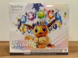 Pokemon Scarlet & Violet - Prismatic Evolutions Factory Sealed Elite Trainer Box - Image 1
