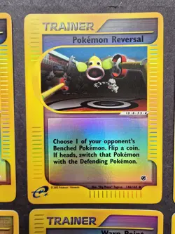 Pokemon TCG Expedition Base Set 165 Reverse Holographic Trainers NM - Image 3