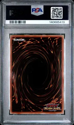 2021 YU-GI-OH! JPN PROMO RUSH DUEL: SAIKYO BATTLE DARK MAGICIAN GIRL PSA 9 - Image 2