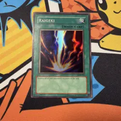 Raigeki LOB-053 Unlimited Super Rare MP - Image 1