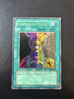 Yu-Gi-Oh! TCG Change of Heart Metal Raiders MRD-E060 Unlimited Ultra Rare - Image 1