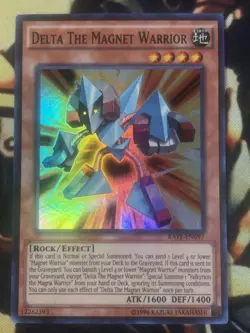 Yugioh: Delta The Magnet Warrior - RATE-EN097 - Super Rare - Unlimited - NM - Image 1