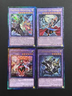 2024 YUGIOH RA03 1ST ED ULTIMATE RARE THE DARK MAGICIANS NM BONUS SET - Image 1