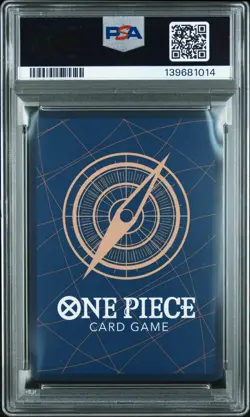 2025 ONE PIECE JPN OP13-CARRYING ON HIS WILL 3RD ANNIV-GOLD #004 SHANKS PSA 10 - Image 2