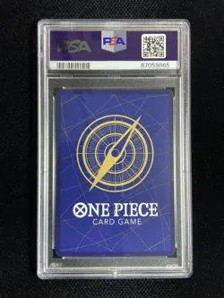 2023 One Piece TCG Japanese OP06-118 SEC Roronoa Zoro Manga ALT Art PSA 10 TR38 - Image 2