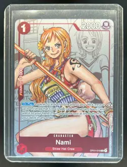 2022 One Piece Nami Alternate Art Rare Promo #OP01-016 - Image 1
