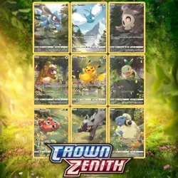 Pokemon TCG Crown Zenith Galarian Gallery NM Full Art Set 9 GG26 - GG34 - Image 1