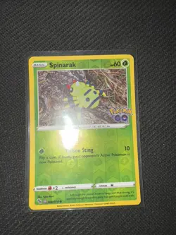 Spinarak - 006/078 - LP - Reverse Holo Ditto Unpeeled - Pokemon GO - English - Image 1