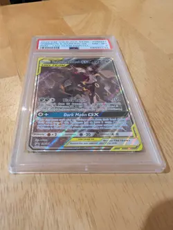 Pokemon TCG - Umbreon & Darkrai GX Black Star Promo #SM241 Sun and Moon PSA 8 - Image 2