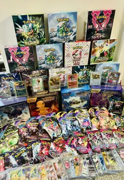 Pokemon Mega Pack: 10 Sealed Variety Booster Packs + Bonus Insurance Singles🔥 - Image 1