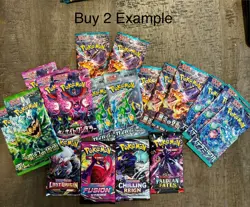 Pokemon Mega Pack: 10 Sealed Variety Booster Packs + Bonus Insurance Singles🔥 - Image 4