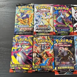 Pokemon TCG Lot Of 10-Packs! Mixed Assortment Factory Sealed! ALL 10 PACKS - Image 2