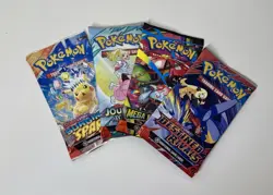 X4 Pokemon TCG Booster Packs Variety Lot Factory Sealed - Image 2