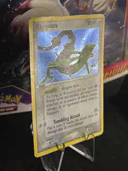 "Pokemon TCG Rayquaza EX Deoxys 22/107 Holo Rare - Collectible Card" - Image 3
